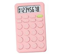 PartyKindom Calculadora Escolar de Dígitos Herramienta de Cálculo Portátil para Estudiantes y Oficina Diseño y Práctico Color Verde