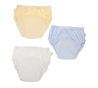 PartyKindom Calzoncillos de Entrenamiento para Niños Pequeños Unisex, 3 Piezas Algodón 100% Transpirable, Prueba de Fugas, Ropa Interior para Dejar Pañal, Talla 110, Entrenamiento para Ir