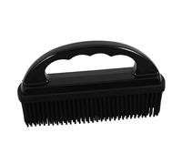 PartyKindom Cepillo de Silicona Negro para Limpieza de Pelo de Mascotas Removedor de Pelos y Pelusas para Sofás Camas Alfombras y Coches Herramienta Doméstica Resistente y para Perros y Gatos