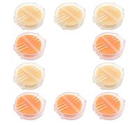 PartyKindom Cera para hilo de algodón 10 piezas acondicionador en caja plástica, para cremalleras y manualidades de costura y bordado