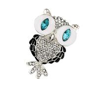 PartyKindom Clip De Aromaterapia Para Coche Creativo Forma De Búho Perfume Sólido Para Coche Decoración Interior Del Automóvil Gemas De Imitación