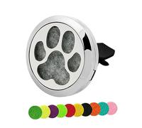 PartyKindom Clip Para Perfume De Coche Diseño De Rejilla Abierta Clip Difusor De Aceites Esenciales Para Coche Adecuado Para Uso Diario El Interior Del Vehículo Con Almohadillas De Colores