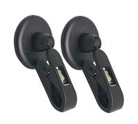 PartyKindom Coleteros Negros 2 Piezas Parasoles para Coche Carpeta De Boletos Clip Porta Boletos Clip De Factura Clip De Acceso a La Puerta Titular del Nombre Soporte Auto Clips Autoadhesivos