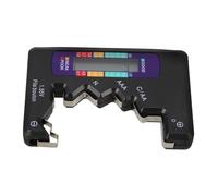 PartyKindom Comprobador de Batería Digital con Pantalla LCD Herramienta de Medición de Voltaje para Baterías Aa y Dispositivo Portátil y Compacto y Extender Su Útil