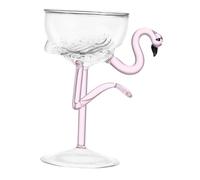 PartyKindom Copa de Vino de Vidrio Flamenco Vaso Decorativo para Cócteles y Fiestas Taza de Elegante y Creativa para Celebraciones y