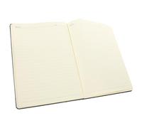 PartyKindom Cuaderno de Escritura A4 Negro 96 Hojas, Ligero y Delicado para Planificación Diaria y Desarrollo de Hábitos en Oficina