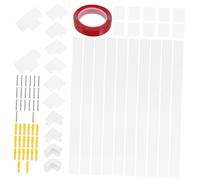 PartyKindom Cubiertas para Cables Duradero Canaletas para Ocultar Cables de Pared Protección y Organización Hogar Oficina Fácil Instalación