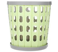 PartyKindom Cubo de Basura Plegable Pequeño Papelera de Oficina sin Tapa Plástico Resistente Diseño Simple para Hogar y Oficina Práctico Accesorio Doméstico