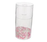 PartyKindom Cubo Para Brochas De Maquillaje Organizador Caja De Almacenamiento De Cosméticos Con Perlas Para Estuche Brochas De Maquillaje