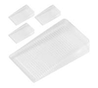 PartyKindom Cuñas para Muebles Niveladoras de PVC 4piezas, Soporte Estable y Ajuste para Camas y Mesas en Suelos Irregulares, Protección y Equilibrio Hogar