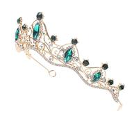 PartyKindom De Boda Para Novia Tiara De Gemas De Imitación Tocado Brillante Decoración De Despedida Soltera Para Boda