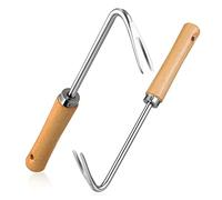 PartyKindom Deshierbador de Jardín Inoxidable con Mango Ergonómico Herramienta Manual para Eliminar Hierbas y Huertos para Deshierbe y Trasplante de Plantas