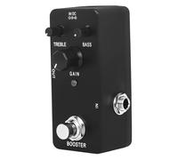 PartyKindom Efecto de Guitarra Eléctrica Pure Booster de Gain Pedal de Compacto con Alimentación para Músicos y