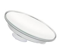 PartyKindom Espejo de Aumento 30X con Ventosa para Baño, Espejo Cóncavo de 150 Mm Plateado y Acrílico para Maquillaje