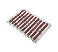 PartyKindom Fundas para Pedales de Coche de Acero Inoxidable Antideslizantes y Antirozaduras para Transmisión Manual Caja de Cambios Embrague para Uso Interiores de Vehículos