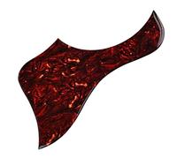 PartyKindom Golpeador de Guitarra Acústica Patilla Tortuga Grueso Autoadhesivo de Pvc para Guitarra Folk Protector Antirayaduras Suministros Accesorio Músical Durable