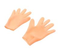PartyKindom Guantes Hidratantes Cuidado De Manos, Talla Única, Material Sebs, Flexibles y Transpirables, Para Piel Seca y Arrugas, Uso Cosmético y Terapia De Belleza, Color Piel