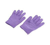 PartyKindom Guantes Hidratantes de Gel para Manos Tamaño Adulto Color Púrpura para Cuidado Piel Hidratación Profunda Spa Manos Secas y Ásperas