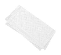 PartyKindom interpretación en piano protector de teclado funda de piano para piano vertical protector de piano de encaje cubierta de piano cubierta de encaje de piano vertical cordón blanco