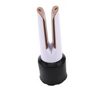 PartyKindom Juego de Boquillas de Color Blanco para Secador de Pelo y Plancha Alisadora, Accesorio Compacto de PC Adecuado para Viaje y Peinado Eficaz