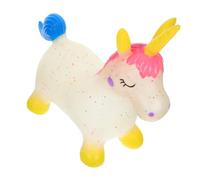 PartyKindom Juguete Saltarín para Animal Saltarín Inflable Caballo Unicornio Juguete De Rebote Seguridad y Diversión