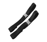 PartyKindom Ligas Grandes Ajustables para Mujer Cinturón Elástico de Poliéster, Soporte Unisex para Medias, Uso Diario y Alta Elasticidad, Color Negro,