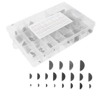 PartyKindom Llaves Crescent Surtido De Media Luna Acero Al Carbono Kit De Repuesto para Chaveteros De Media Luna Apto Herramienta De Montaje para Automoción y Motores