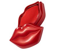 PartyKindom Mascarilla Nutritiva para Labios Rojos Efecto Acondicionador y Tela No Tejida, 20 Parches para Cuidado E Hidratación Nocturna