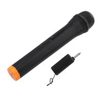 PartyKindom Micrófono Inalámbrico De Mano Dinámico Receptor para Transmisión para Eventos Al Aire Presentaciones y Conciertos