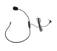 PartyKindom Micrófono y Sonido de Alta Fidelidad de 3,5mm para Profesores y Guías Turísticos Varios Estilos Auriculares Diadema Ajustable para Conferencias y Charlas