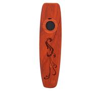 PartyKindom Mirlitón De Madera Kazoos Para Adultos Kazoos Musicales Instrumentos Para Instrumentos Musicales Instrumento Musical De Viento Flauta Mini Mirlitón Café Palo De Rosa