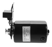 PartyKindom Motor Eléctrico para Máquina de Coser Doméstica Negro Rotación Antihoraria y Protección de Seguridad, Motor de Máquina de Coser Eléctrica Mejorado para Proyectos de Costura Hogar