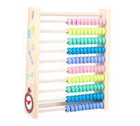 PartyKindom Multifuncional Pizarra de Dibujo y Educativo para Material de Madera para Aprendizaje Matemático y Reconocimiento de Colores