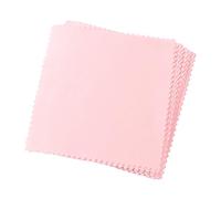 PartyKindom Paños para Limpieza de Lentes y Joyas, 80 Unidades de Microfibra Rosa, Adecuados para Móviles, Computadoras y Cámaras