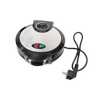 PartyKindom para Hacer y Tortillas Eléctrica 30Cm Placas Antiadherentes 1000W para Hacer Crepes y Conos de Helado para Cocina de Limpiar