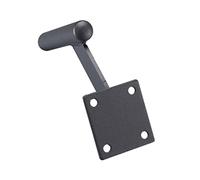 PartyKindom Patas de Muebles de Metal Altura Color Negro Soporte Resistente para Sofás Mesas y Gabinetes para Muebles Dañados o Antiguos