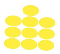 PartyKindom Película De Corrección De Color para Fotografía y Video, Juego De 10 Unidades, Transparente y Ligera, Tamaño 66mm, para Iluminación Fotográfica, Uso Profesional, Color Amarillo