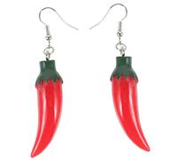 PartyKindom Pendientes Colgantes de Divertidos para Mujer Ligeros y Cómodos Diseño Creativo de Resina para Fiestas y Ocasiones Especiales