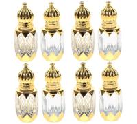 PartyKindom Perfume De Rellenables Para Viaje Contenedores De Aceite Y Práctico Para Perfumes 2 Piezas X 4