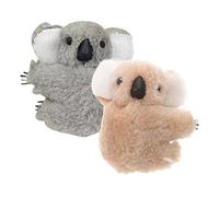 PartyKindom Pinzas Cabello Koala Pequeños 2 Unidades Tamaño Pequeño Clips De Peluche Para Mujer Niñas Uso Diario Moda Accesorios Cabello