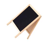 PartyKindom Pizarra Doble Cara de Madera con Soporte Mini Tablero Borrable para Mensajes y Notas para Cocina Fiestas y Decoración