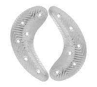 PartyKindom Placas de Reparación de Talón de Metal para Botas Almohadillas Antideslizantes Instalación Protector de Talón Uso Diario Machos de Zapatos Diseño Práctico Hombres