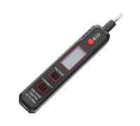 PartyKindom Probador de Voltaje Digital sin con Pantalla Herramienta Multifuncional para Electricistas con Destornillador Plano de Prueba para Detección Precisa de Fallos Circuitos