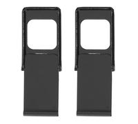 PartyKindom Protector de Cámara Web Deslizante para Portátil y Tablet, 2 Fundas Adhesivas Negras, Adecuado para Evitar Grabaciones No Deseadas en Oficina y Hogar
