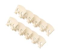 PartyKindom Puente De Violín De Arce Forma De Corazón, 10 Piezas De Madera Maciza Seleccionada, Accesorios Para Reemplazo y Reparación, Ideales Para Violín Acústico y Diferentes Estilos Musicales