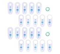 PartyKindom Regla de Medición de Diámetro de Uva de Plástico 2 Unidades, Calibrador de Frutas Portátil para Medición Precisa y Clasificación de Tamaños en Granjas y Mercados