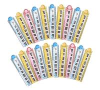 PartyKindom Regla Infantil Multifuncional Plegable 30 Cm, Regla Estudiantil Práctica De Plástico Ligera, Portátil para Escuela y Niños