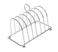 PartyKindom Rejilla para Tostadas Inoxidable Multifuncional Soporte para Pan de Mesa Accesorio de Cocina Diseño Único para Hogar Exhibición de Tostadas y Galletas