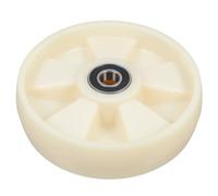 PartyKindom Ruedas Giratorias De Nylon Para Transpaletas Con Rodamientos De Bolas Alta Capacidad Carga Resistente y Silenciosa Para Uso Almacenes y Centros Logísticos