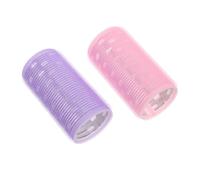 PartyKindom Rulos Flequillo 2 Piezas Núcleo de Aluminio Grande, Calentamiento Rápido y Diseño Fácil Manual para Volumen Natural en Casa y Ocasiones Obsequios